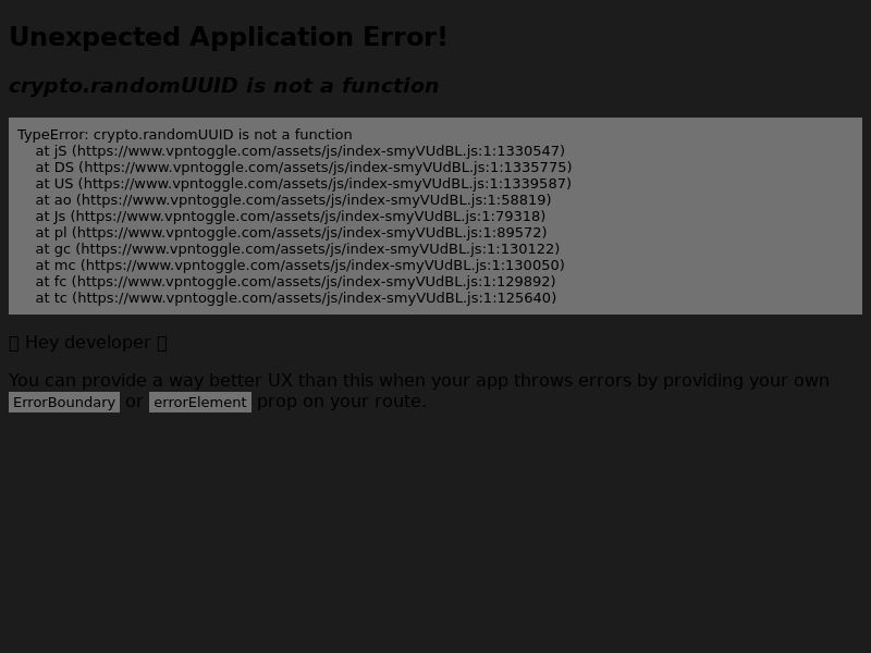 Toggle VPN Android — CPL Web Trial