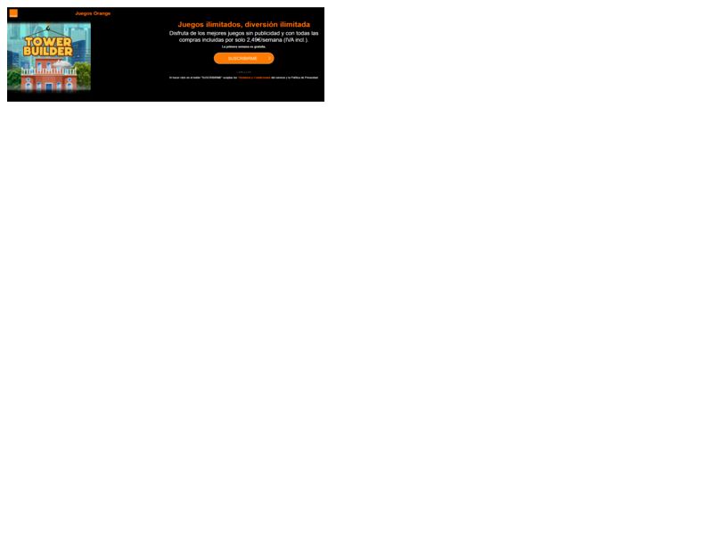 TowerBuilder Orange