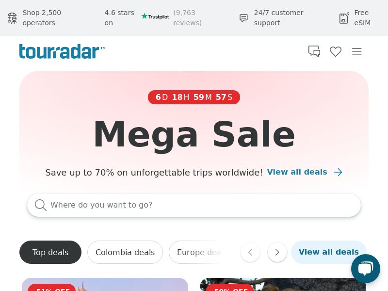 Tourradar.com Travel CPS - Multiple Geos**