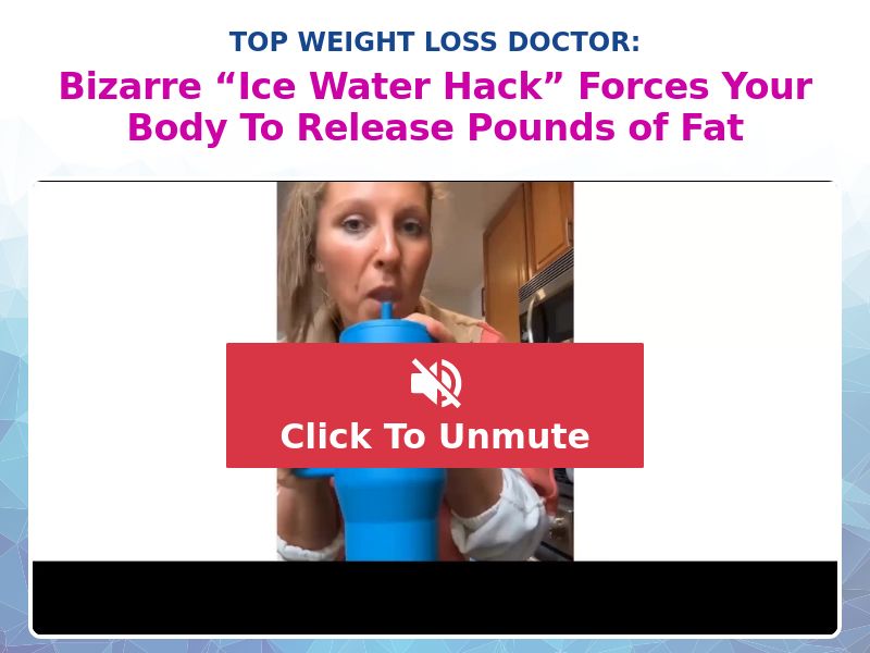 AquaSculpt (weight loss) - VSL