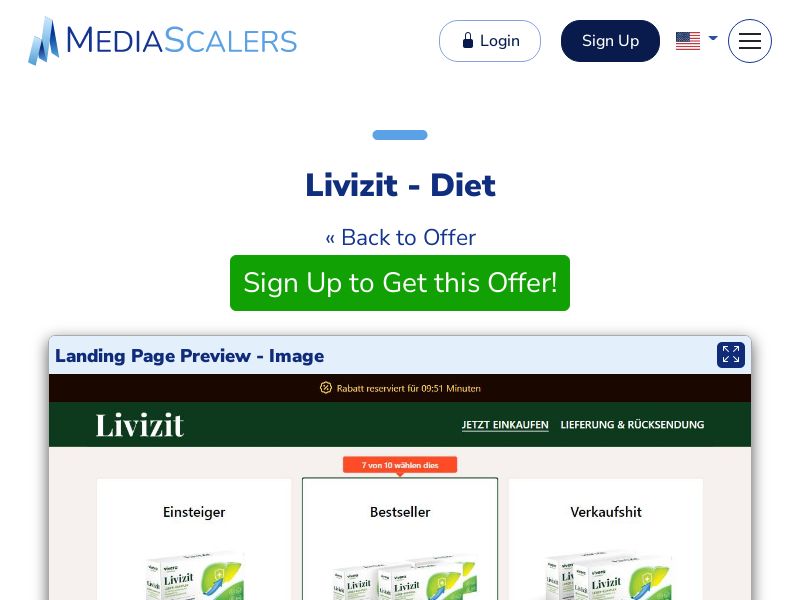 Livizit - Diet {+DTC} (Event Tracking) [DE]