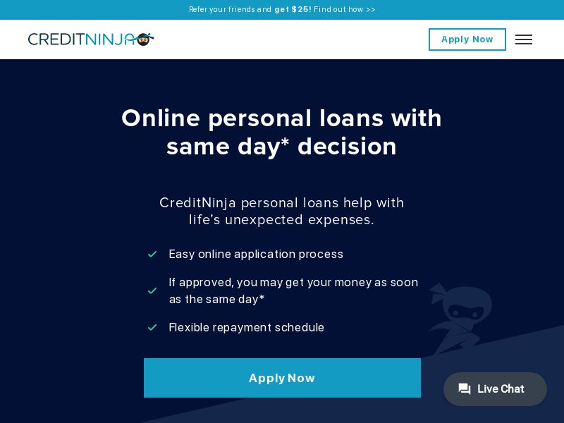 Credit Ninja - Personal Loans