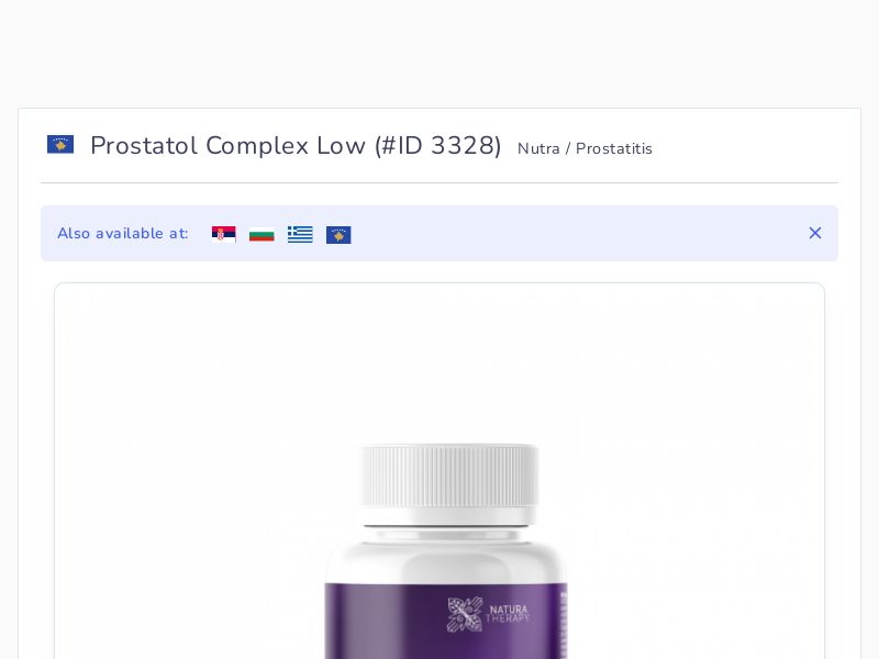 Prostatol Complex Low