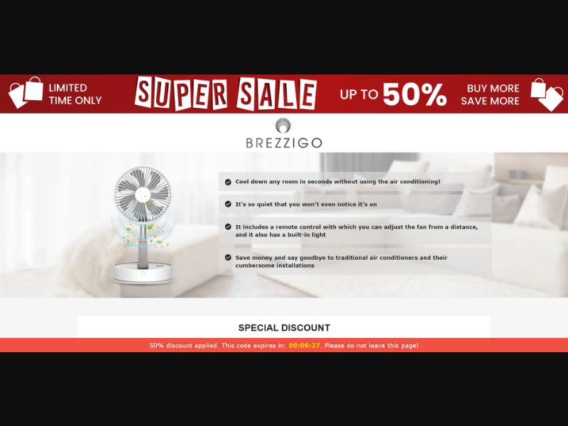 [WEB+MOB] Qinux Brezzigo – Folding Fan /International (112 GEOs) CPS *FB/TT/Google/Taboola Pixel*