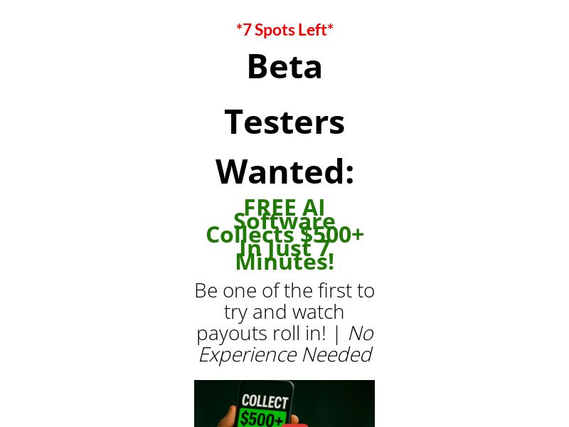 Fast Profits - $9 CTC - CPA - US ONLY