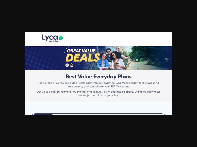 LycaMobile - Prepaid Mobile Services - CPS (UK)