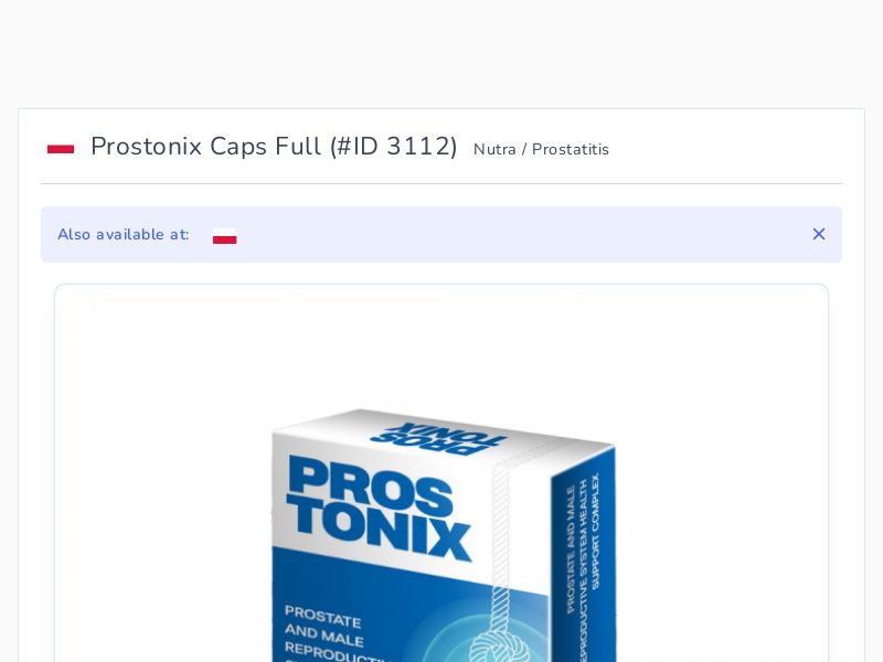 Prostonix Caps Full