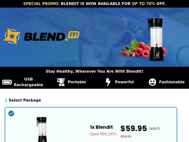 Blendit Blender - DTC [US,UK,AU,DE,AT] (Social,Banner,Native,Push,SEO,Search,Brand Bidding) - CPA