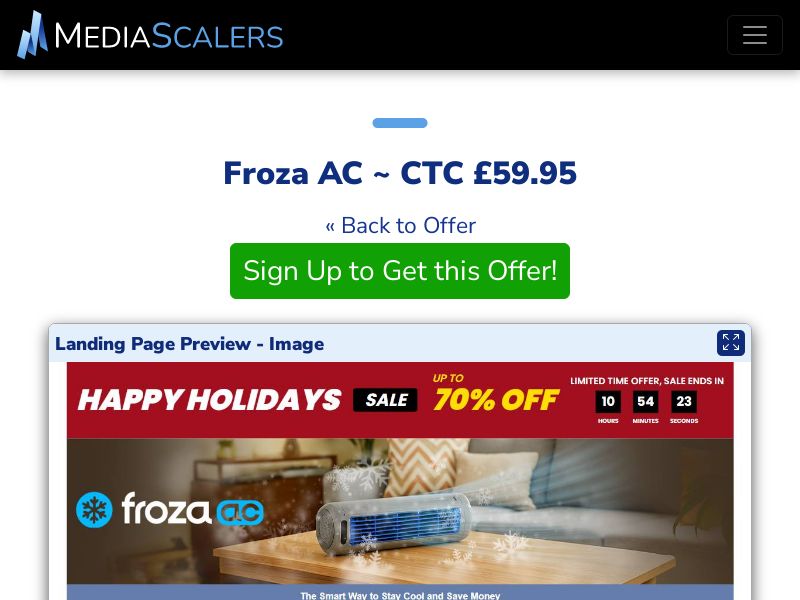 Froza AC ~ CTC £59.95 {+DTC, Alt-Landers} (Event Tracking) [UK]