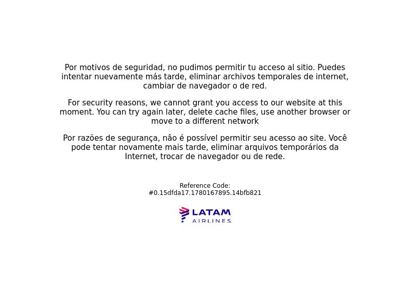 [WEB+MOB] LATAM Airlines /US - Revshare 1.2%