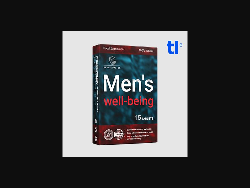 Men's Well Being - adult - CPA - COD - Nutra