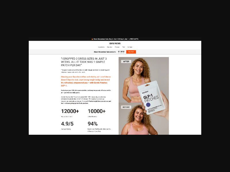 Gentle Patches - GLP-1 Patches - CPS (US)