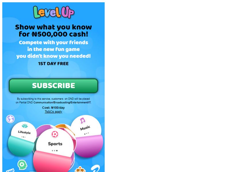 Level Up v3 Airtel