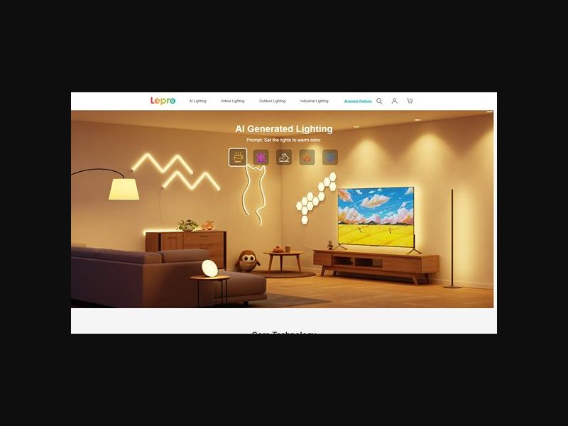 Lepro - AI Smart Lights - RevShare (US,UK,CA + more)