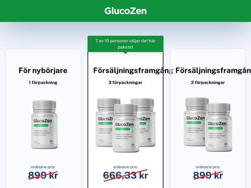 GlucoZen | IE | D2C | Exclusive