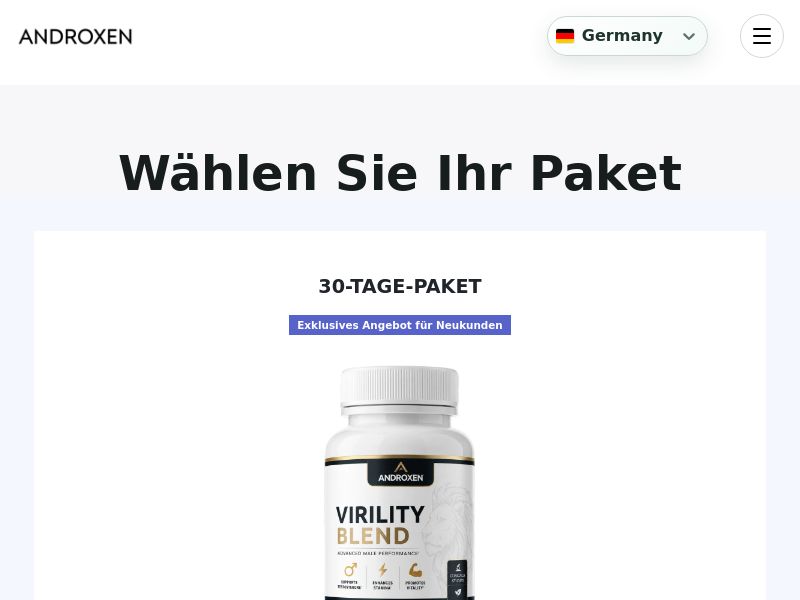 ! NEW OFFER - Androxen Virility Blend V2 - DTC [Multi-GEO] (Social,Banner,Native,Push,SEO,Search) - CPA {No BrandBidding} 