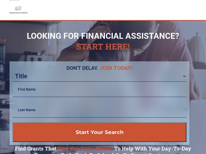 Financial Help Finder - Get Free Guide - US