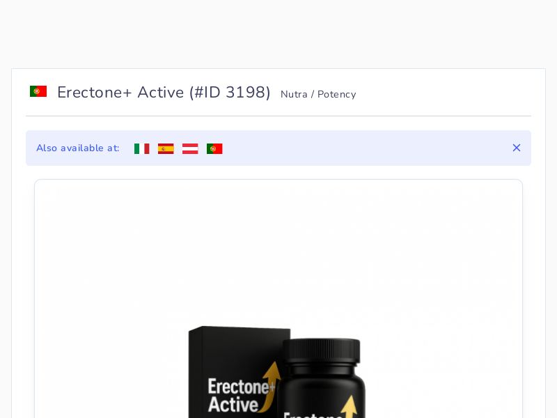 Erectone+ Active