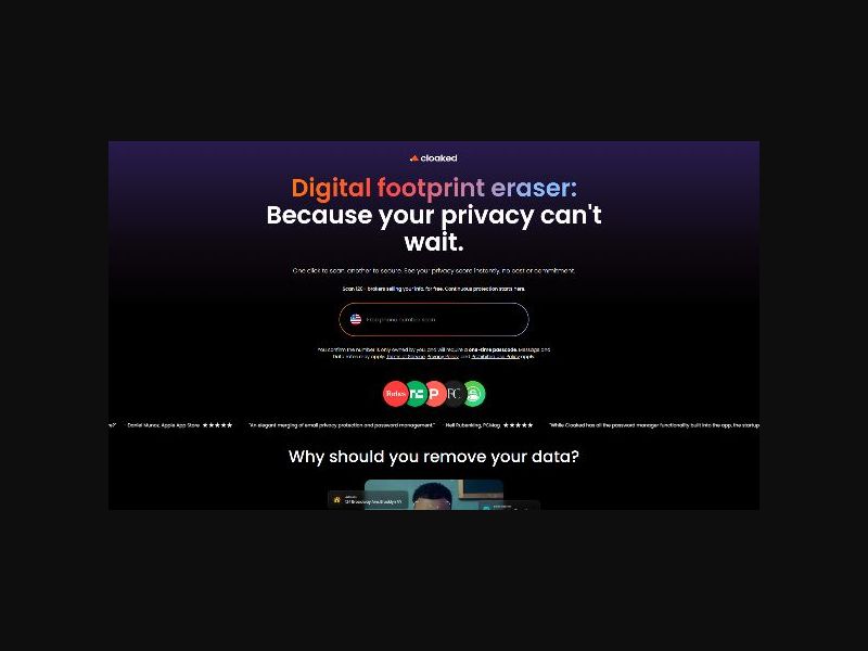Cloaked - Safeguard your Online Privacy - CPS (US)