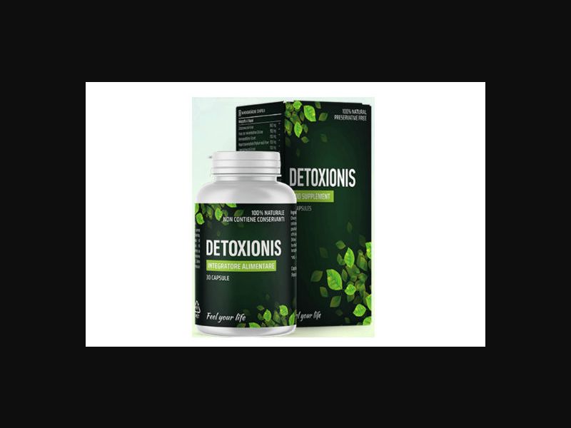 Detoxionis - средство для выведения токсинов