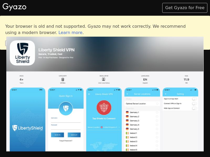 Liberty Shield VPN US