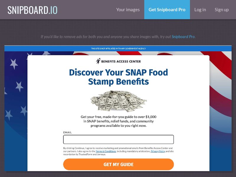 BenefitsAccessCenter - Food Stamps US - SOI *PREFILL*