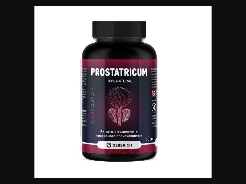 Prostatricum - capsules for prostatitis III