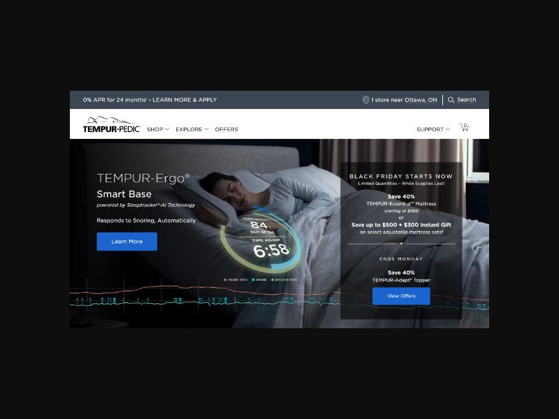 Tempur-Pedic Mattresses - RevShare (US)