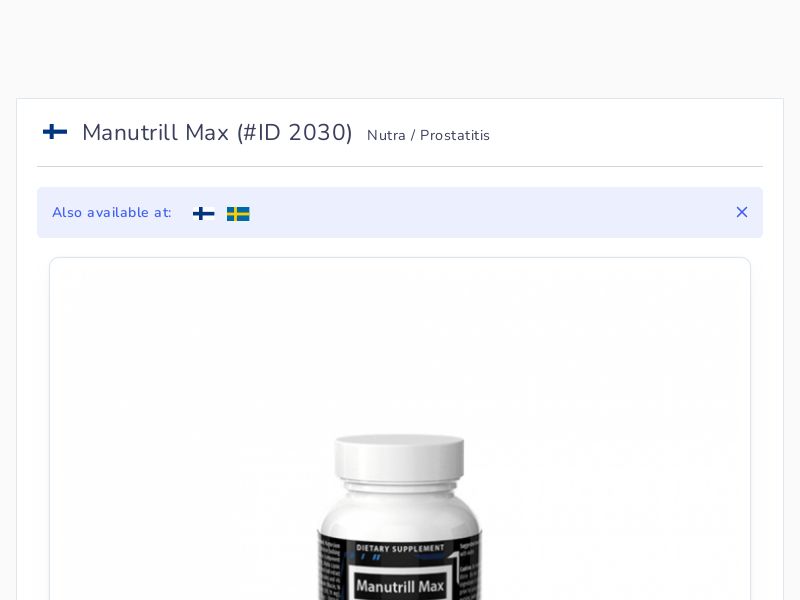 Manutrill Max