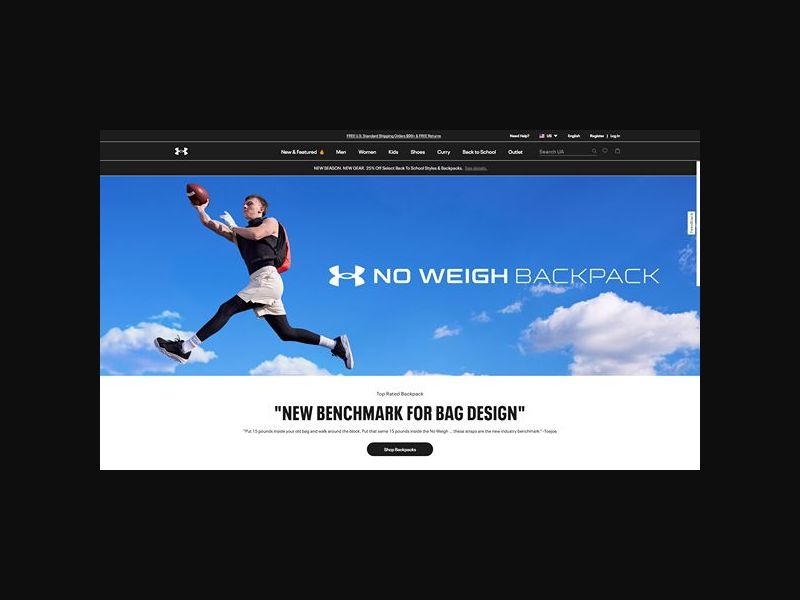 Under Armour - Fitness Apparel - RevShare (US)