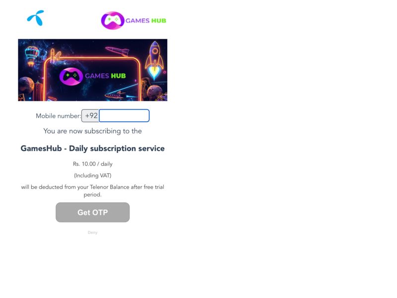 Games Hub Telenor