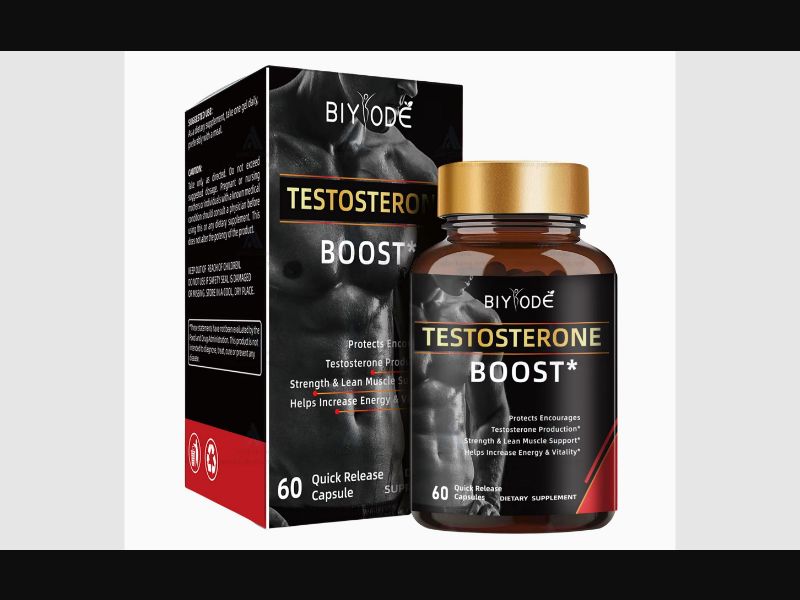 Testosterone Boost - capsules for potency
