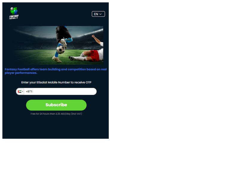 Fantasy Football Etisalat