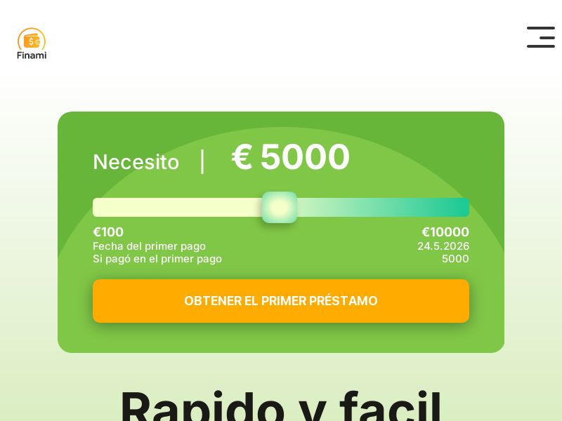 Finami - Loan Broker - CPL (ES)