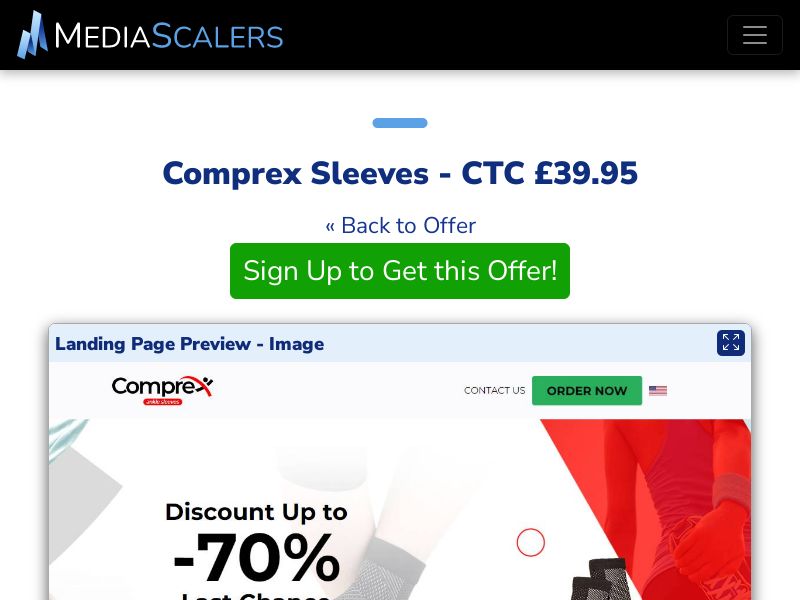 Comprex Sleeves ~ CTC £39.95 {+DTC, Alt-Landers} (Event Tracking) [UK]