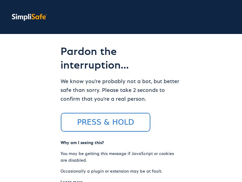 Simplisafe.com Ecommerce CPA - United States