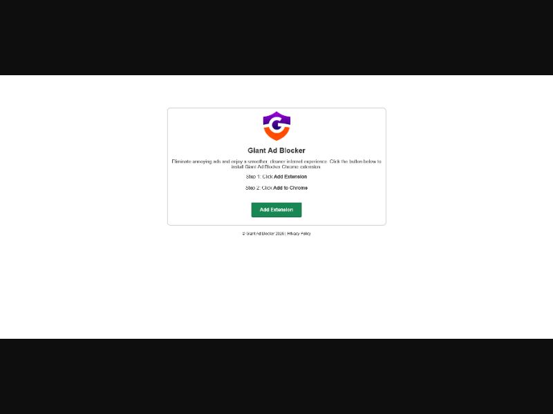 Giant Ad Blocker - Chrome Browser Extension - CPI (WW) [Contextual]
