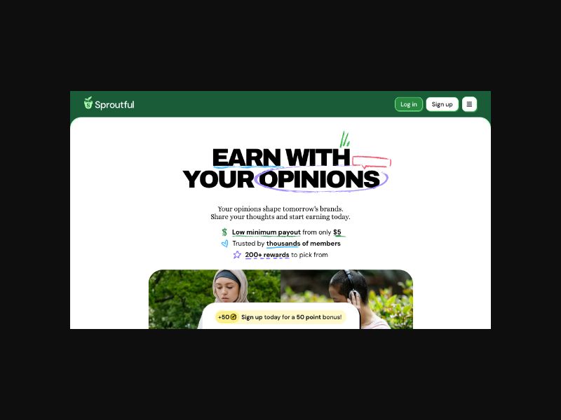 Sproutful - Earn Rewards - SOI (US)