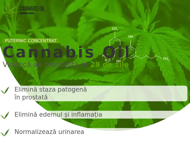 Cannabis Oil RO (prostatitis)