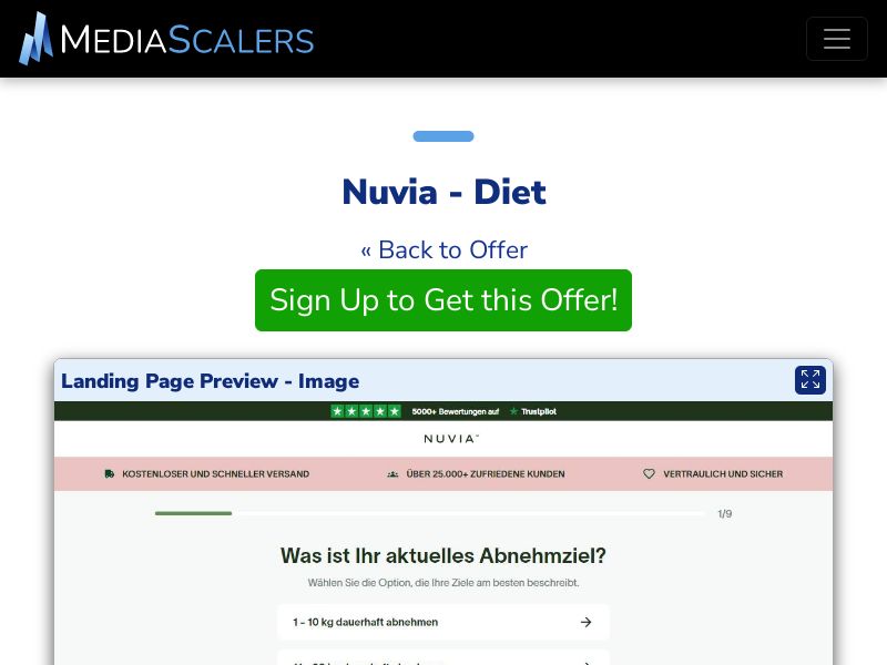 Nuvia - Diet {+DTC, Quiz} [DE, AT, CH]