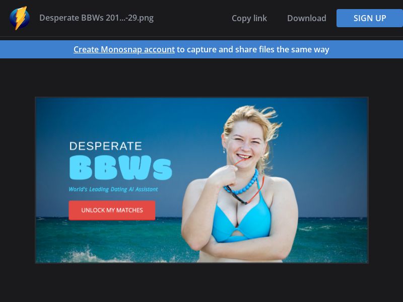 WEB/MOB DesperateBBWs AU/CA/UK/IE/NZ/US/ZA