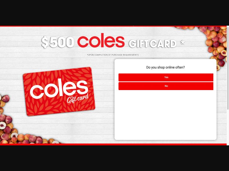AU - RewardFlux - Coles Giftcard - (CPL)