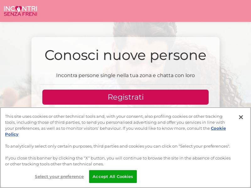 IncontriSenzaFreni - IT - DOI Responsive