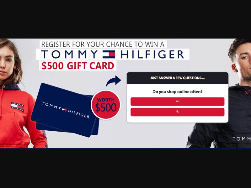 NZ - Quiztionnaire - Tommy Hilfiger Giftcard - (CPL)