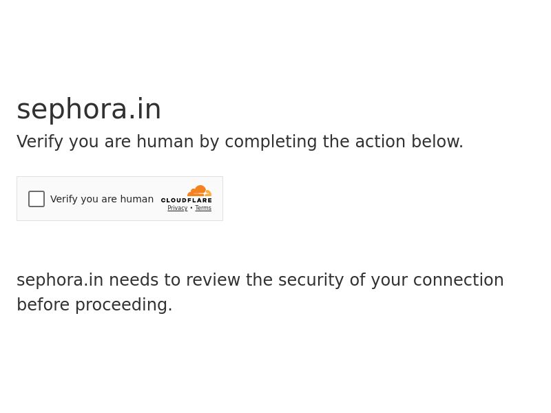Sephora.in Ecommerce CPS - India