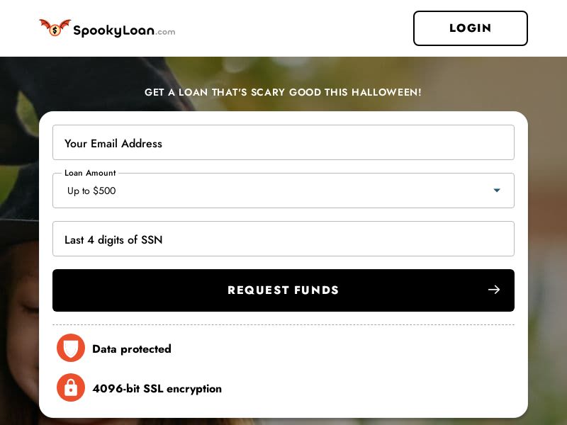 SpookyLoan.com US Revshare