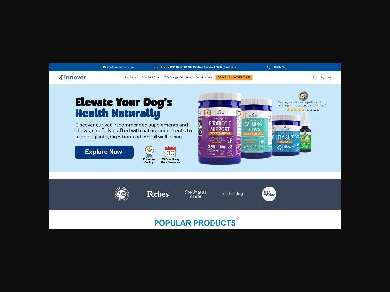 Innovet Pet - CBD Treats for Pets - CPS (US)