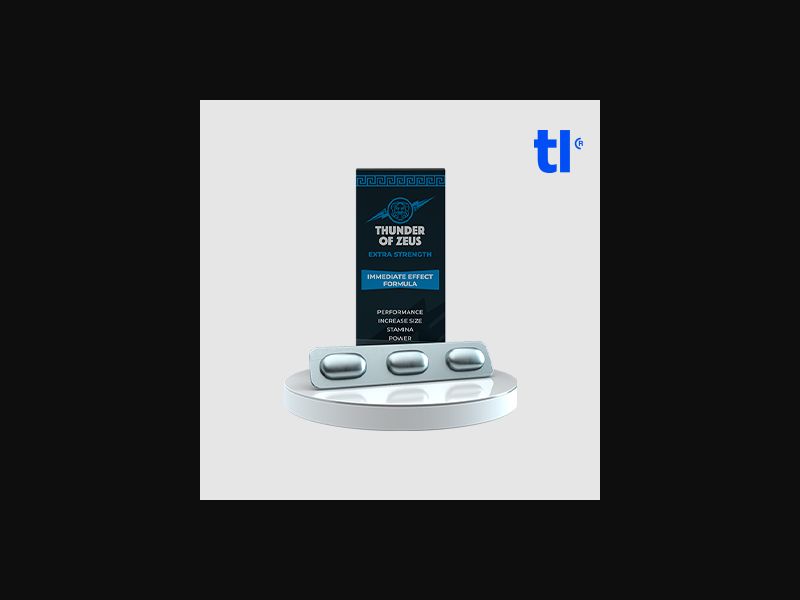 Thunder Of Zeus 3 Tablets (straight sale) - cps - ss - nutra - health - potency