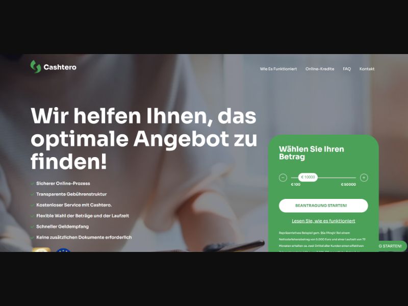 [WEB+MOB] Cashtero /DE CPS [Approval Required]