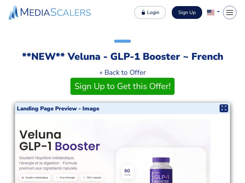 Veluna - GLP-1 Booster ~ French {+DTC} [CH]